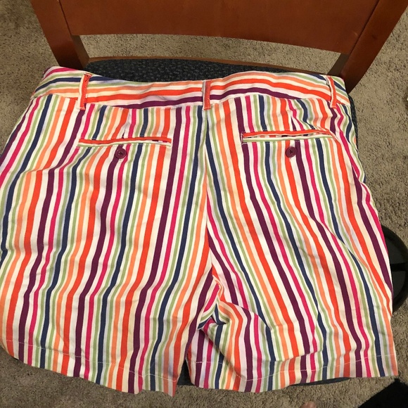 Zac & Rachel Pants - ❄️Zac & Rachel Multicolored Striped Bermuda Shorts